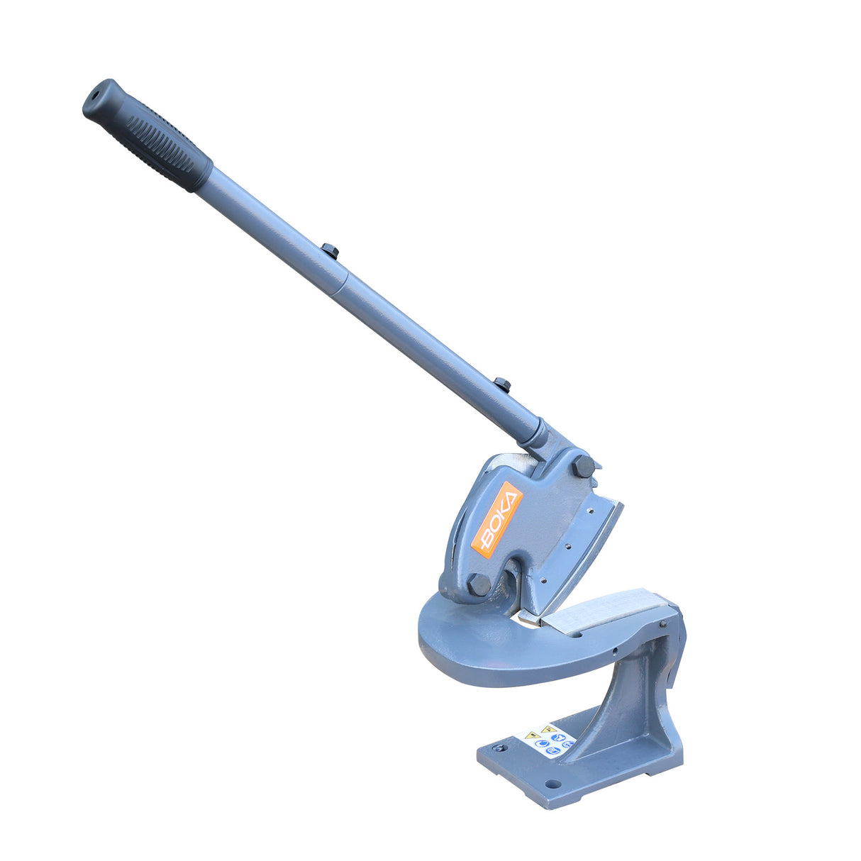 BOKA Handhebelschere – Manuelle, Throatless, für Edelstahl bis 1,5 mm, Aluminium & Stahl bis 2,0 mm, MMS-4
