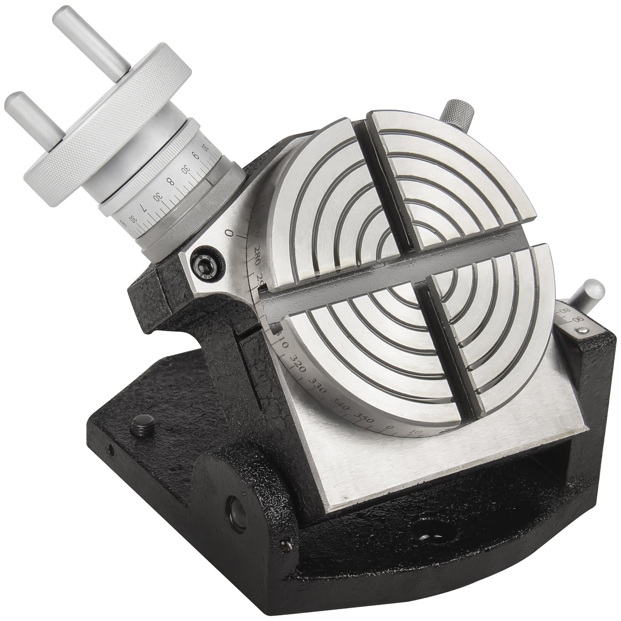 BOKA MTSK-4 Mini Series Turntable, 100mm Turntable with Set of Clamps