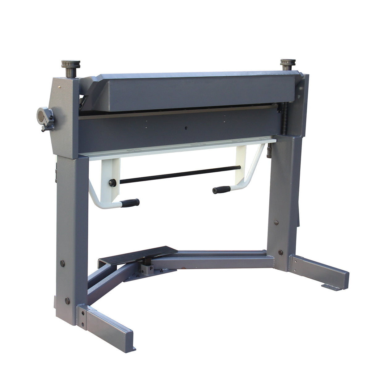 BOKA sheet metal bending machine 1270mm 2.0mm steel foot pedal segmented top beam – manual sheet metal bending machine 0–135°, sturdy construction, for workshop & precise metalworking, PBB-5014