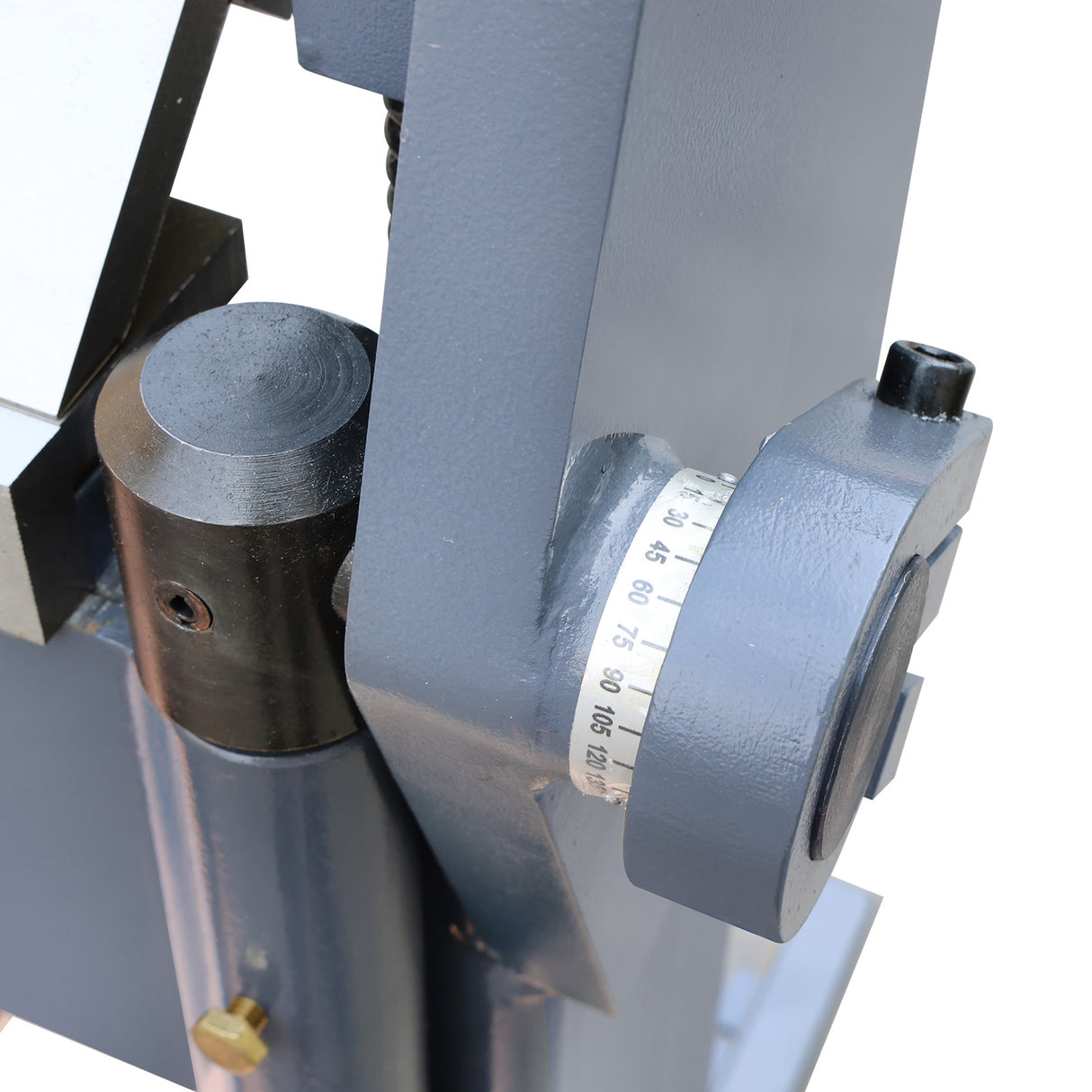 BOKA sheet metal bending machine 1270mm 2.0mm steel foot pedal segmented top beam – manual sheet metal bending machine 0–135°, sturdy construction, for workshop & precise metalworking, PBB-5014