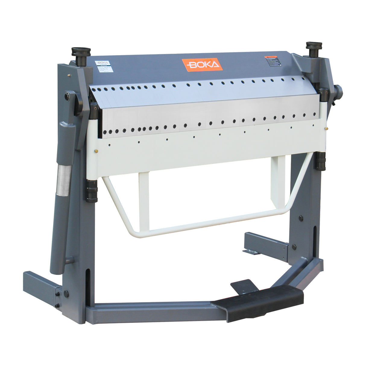 BOKA Schwenkbiegemaschine, 1270 mm × 2,0 mm, 0–135°, Manuelle Abkantbank für Stahl/Alu, Präzise Blechbearbeitung, PBB-5014A