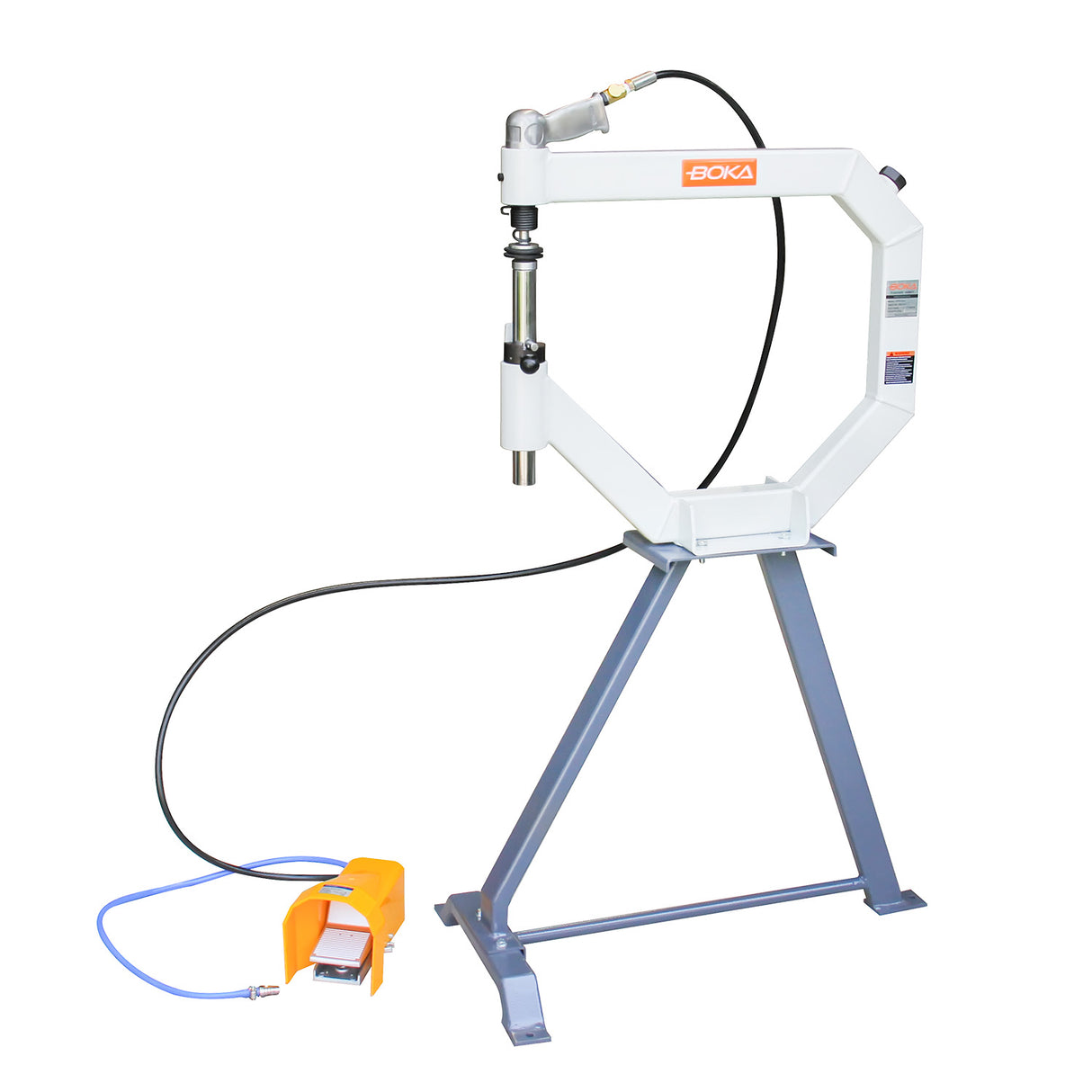 BOKA PPH-500 Pneumatic Smoothing Hammer – 500 mm Throat, Power Hammer for Metalworking