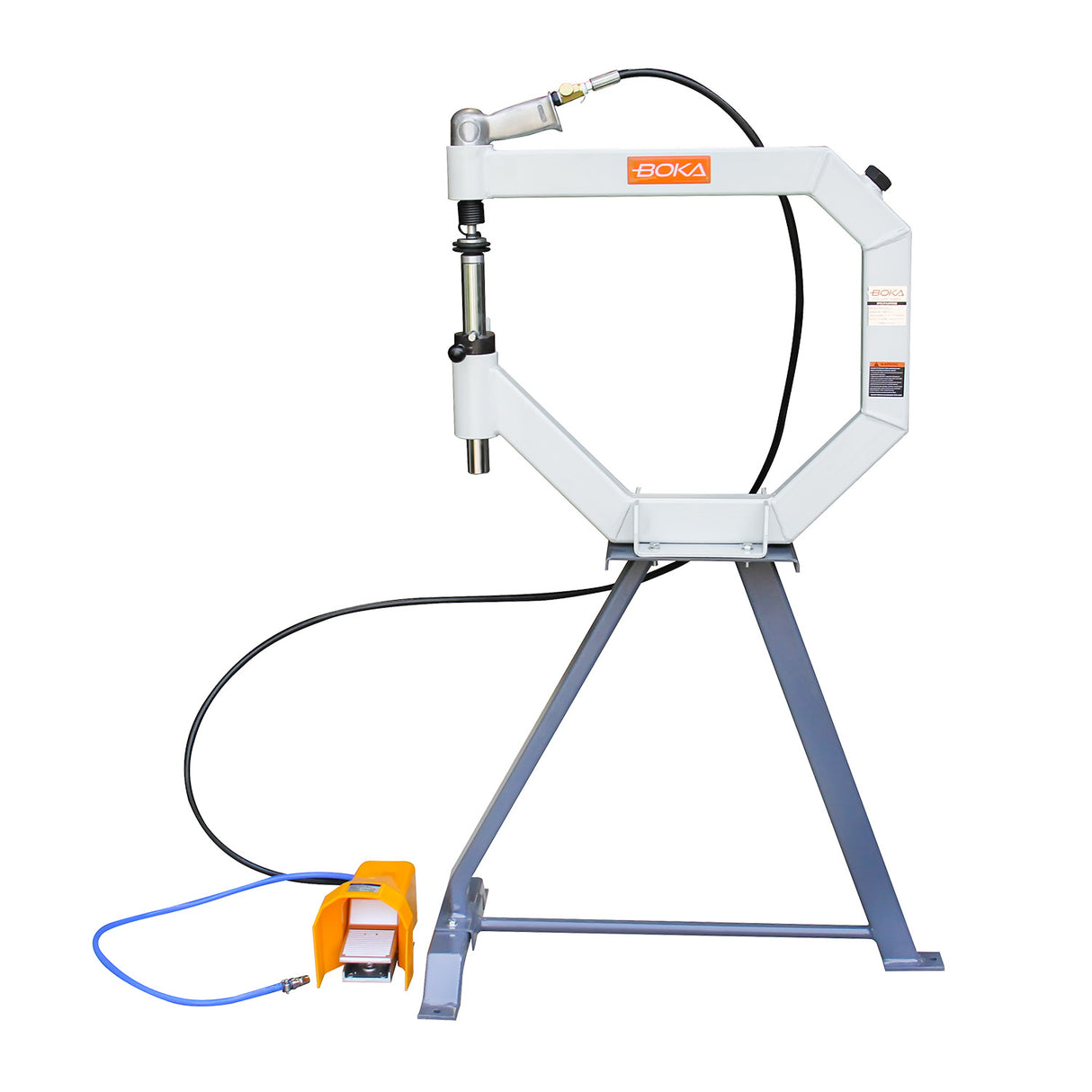 BOKA PPH-500 Pneumatic Smoothing Hammer – 500 mm Throat, Power Hammer for Metalworking