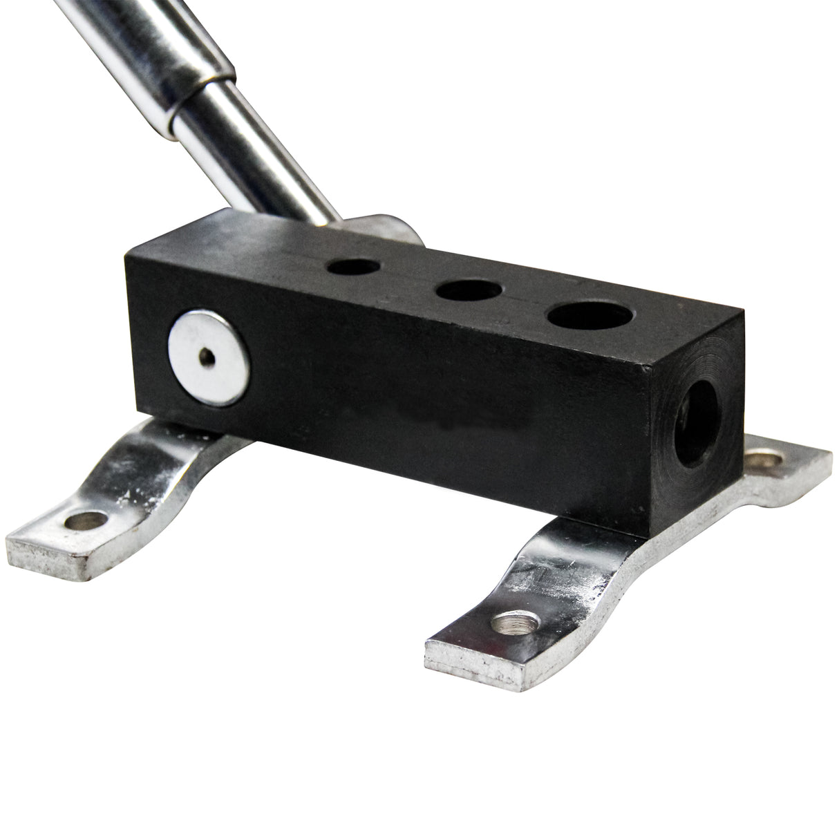 BOKA RA-1 pipe cutter for steel pipes, 6.35 mm, 9.53 mm, 12.7 mm inner diameter, 90° high-precision steel pipe notcher with 3-hole system, lightweight steel construction, pipe cutter for precise pipe processing