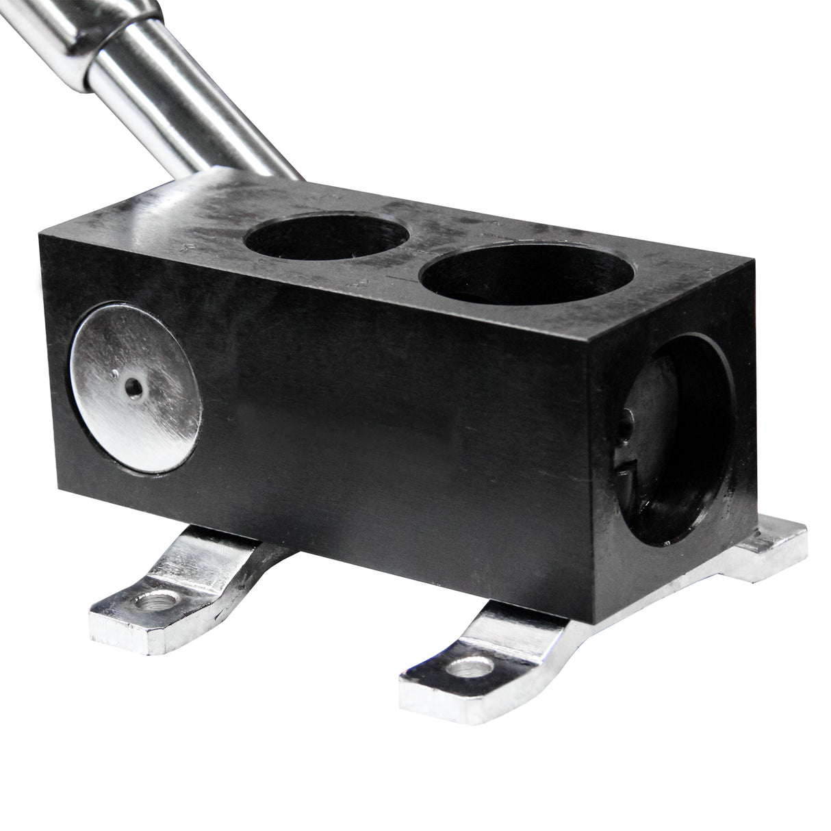 BOKA RA-3 pipe cutter for steel pipes, 38 mm, 51 mm inner diameter, 90° high-precision steel pipe notcher with 2-hole system, lightweight steel construction, pipe cutter for precise pipe processing