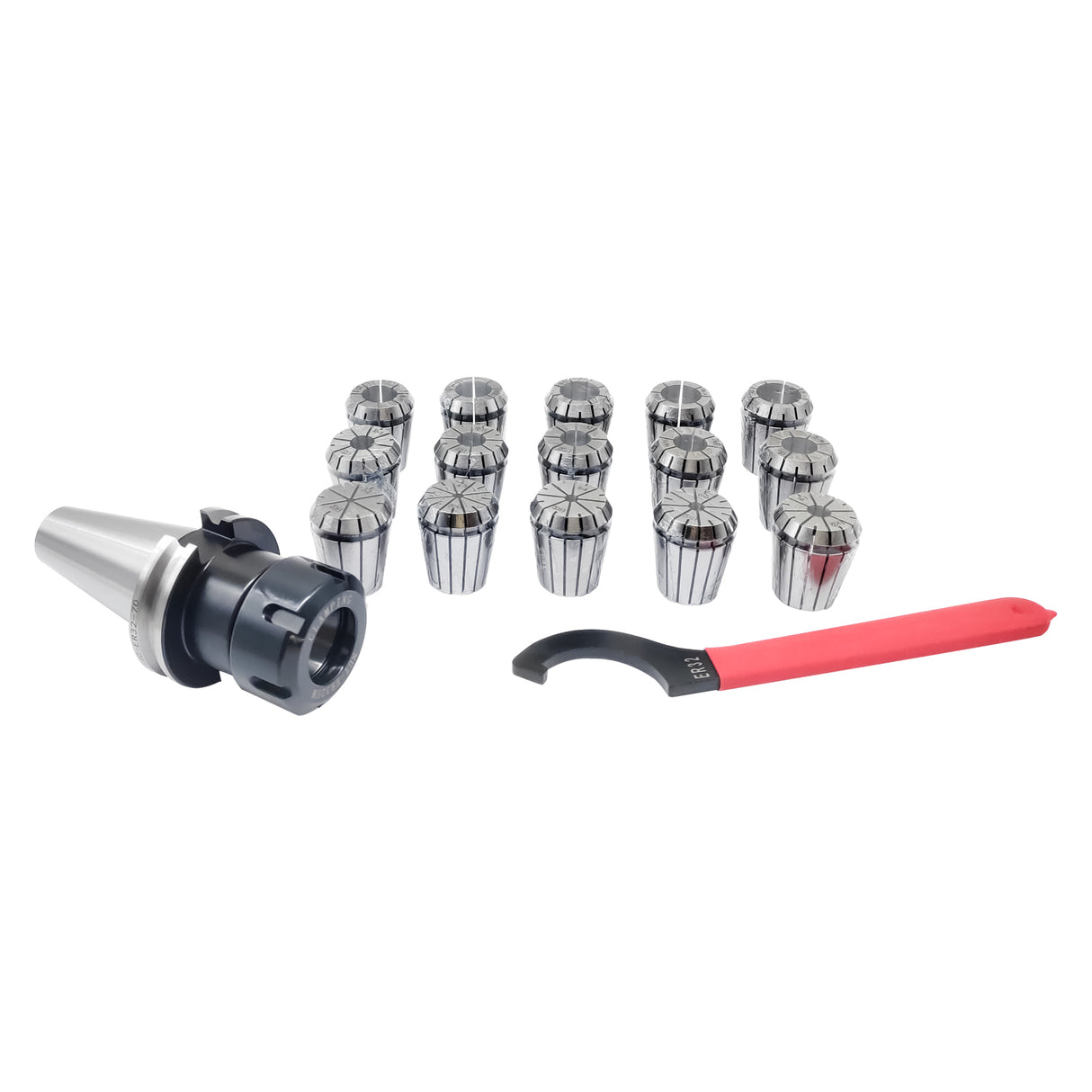 Boka precision collet sets for SK, BT, MT (ER32 & ER40, ≤0.012mm)