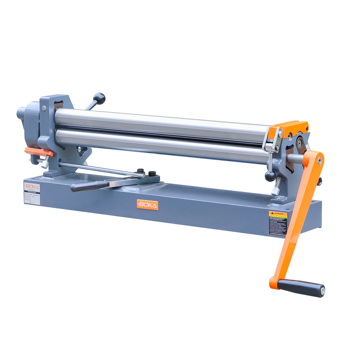 BOKA SR-24 Rundbiegemaschine, 610 mm Walzbreite, 1,5 mm Kapazität für weichen Stahl, manuelle Metallbiegemaschine, kompakt und langlebig