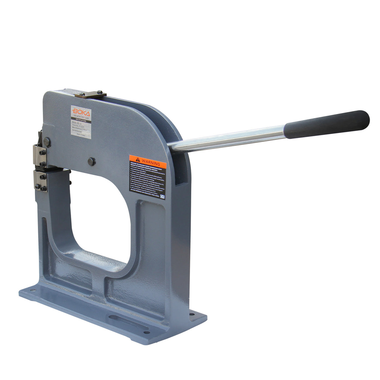 BOKA SS-16 Metal Shrinking and Stretching Machine – Hand Lever, 1.5 mm Mild Steel, 208 mm Inlet Depth, incl. 2 Jaw Sets