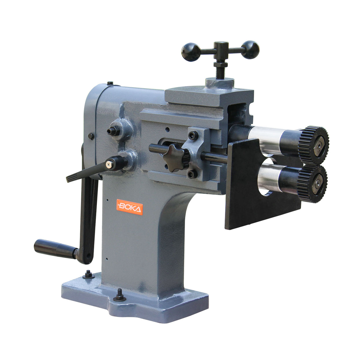 BOKA TB-12 Manual Beading Machine 2-in-1 incl. 6 rollers, 200 mm throat, 1.2 mm thickness, high-performance bead bending machine