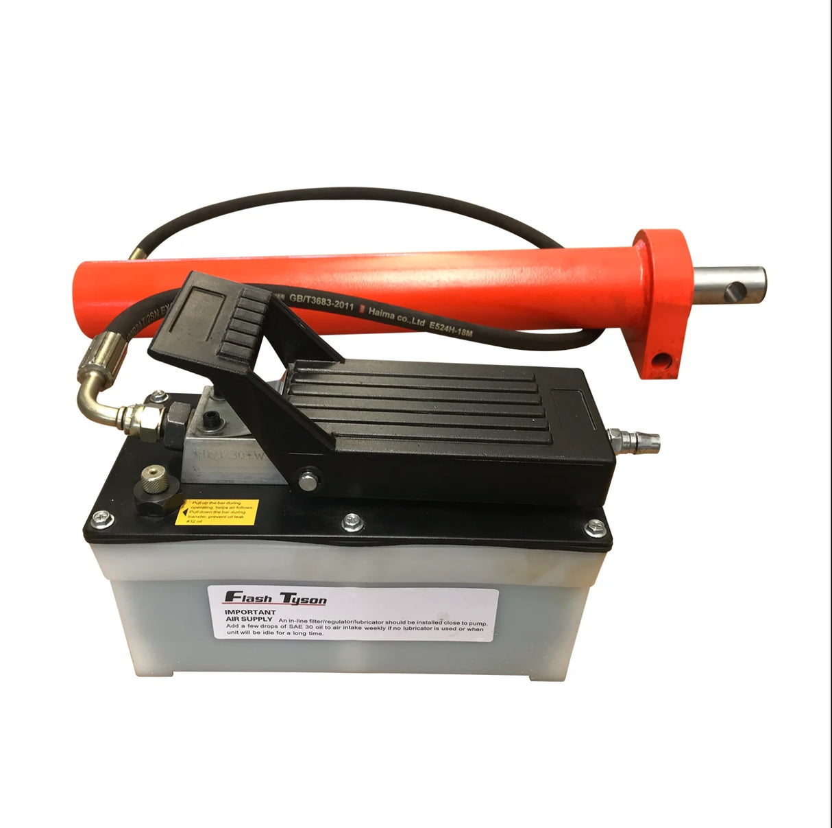 BOKA TB-3B 10 Ton Air Hydraulic Pipe Bender for Roll Cage and Exhaust Pipe Bender, General Pipe Bender