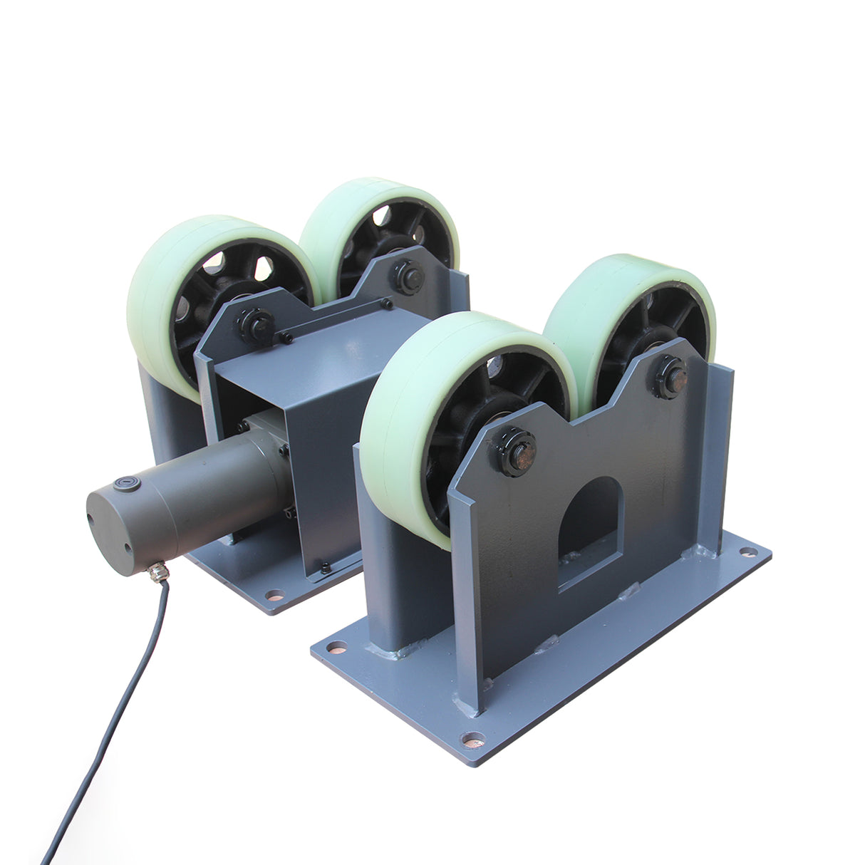 BOKA TRS1200 welding roller stand, load capacity 1200 kg, adjustment range 200–800 mm, ideal for pipe and tube welding work, robust construction