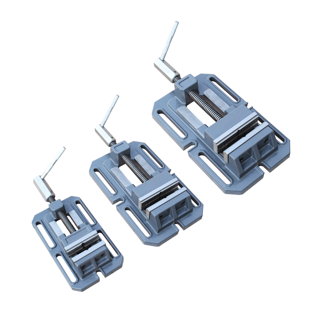 BOKA TSL-140, drilling vice, 140mm flat drilling vice for metal milling machine vice with prism jaw