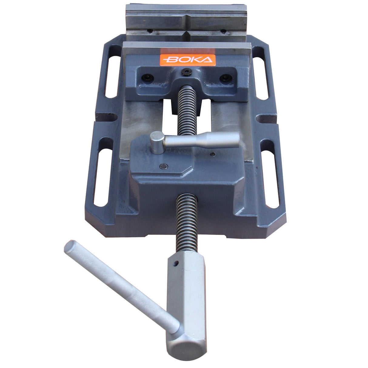 BOKA TSL-200Q drill vice, 200 mm jaw opening, quick release function
