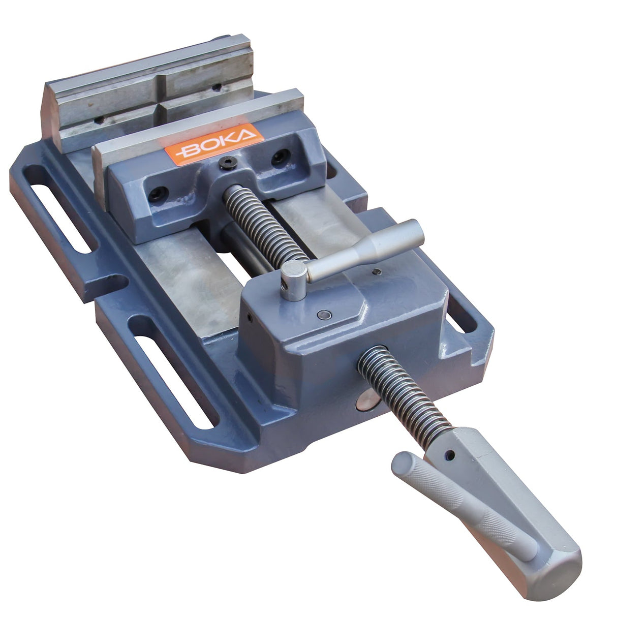 BOKA TSL-200Q drill vice, 200 mm jaw opening, quick release function