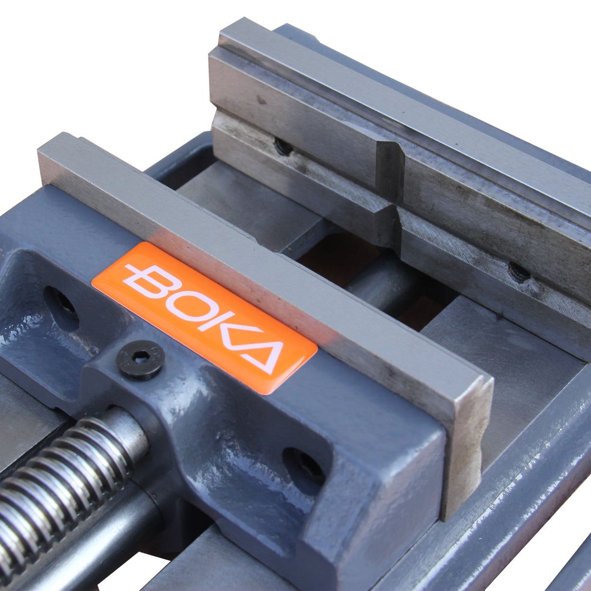 BOKA TSL-200Q drill vice, 200 mm jaw opening, quick release function