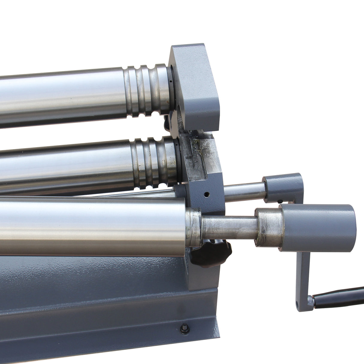 BOKA roll flanging machine, sheet metal rolling machine with removable rolls, 1300 mm 3-roll round bending machine for sheet metal and pipes W01-5116