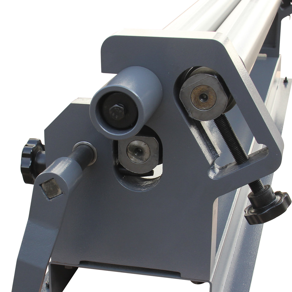 BOKA roll flanging machine, sheet metal rolling machine with removable rolls, 1300 mm 3-roll round bending machine for sheet metal and pipes W01-5116