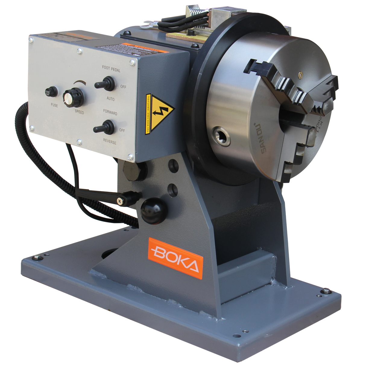 BOKA Schweißpositionierer WP-110T Drehtisch zum Rohrschweißen, 240-V-Motor
