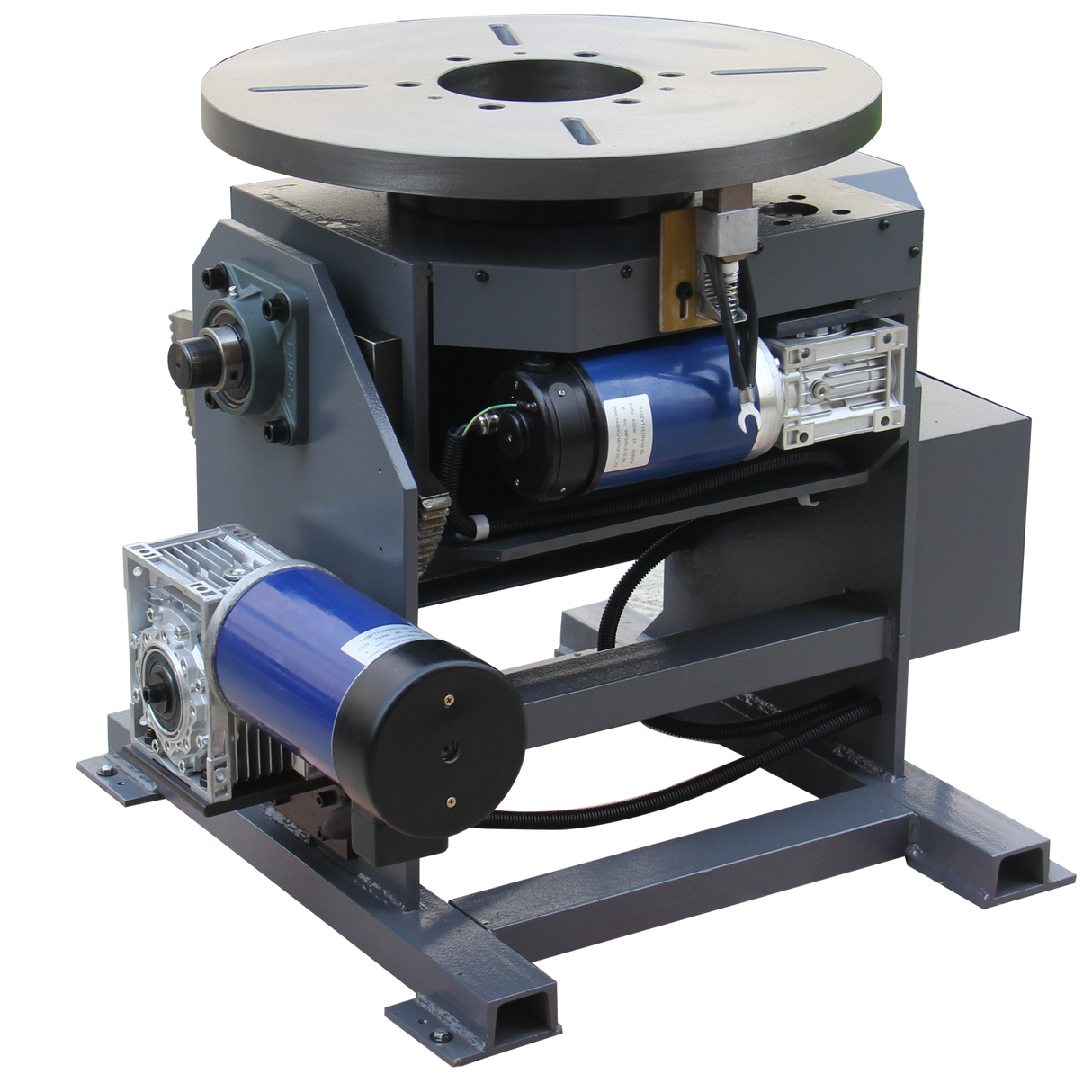 BOKA WP-500T welding positioner, rotary table for welding, 68 mm chuck hole, 360° rotatable, for precise welding and positioning of workpieces