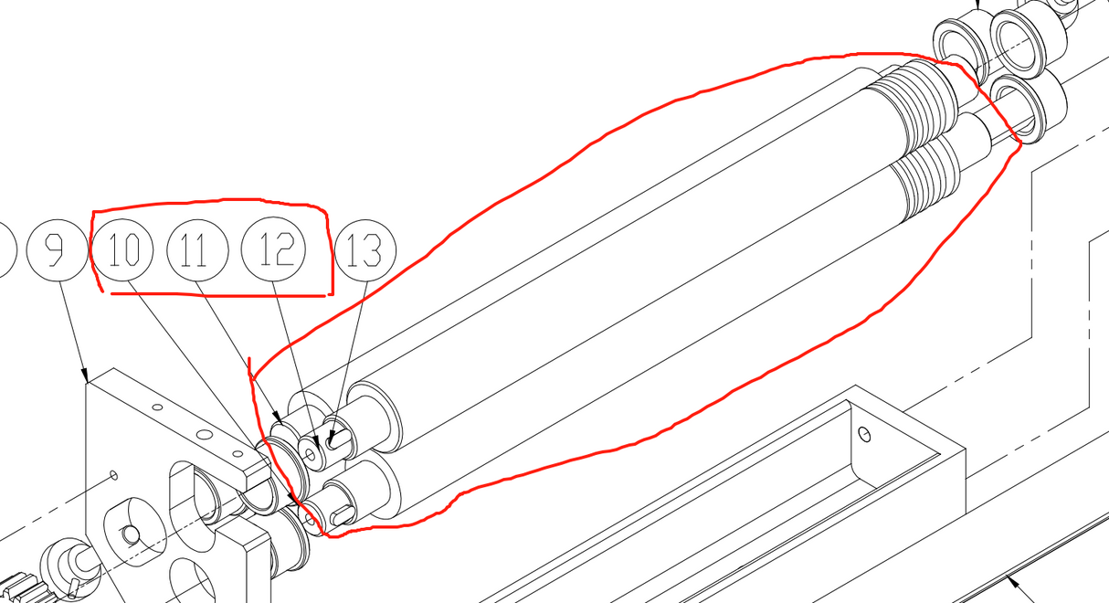 BOKA SJ-300 Replacement Rollers (3 pieces) – Accessories