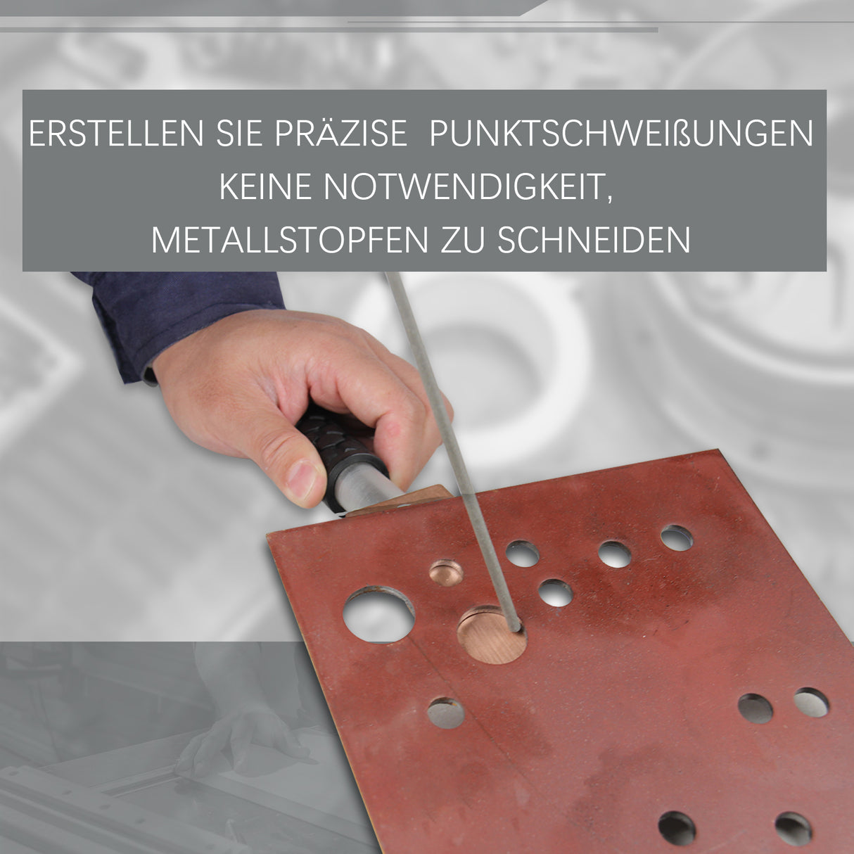 BOKA Copper Welding Aid, 3-piece set: Flat, Curved, Right Angle, 100% Copper