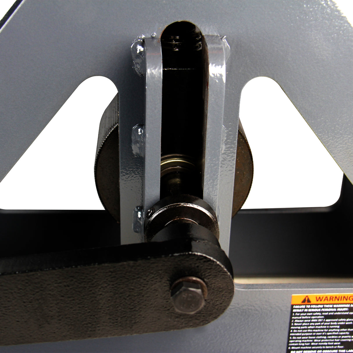 BOKA TR-40 pipe bender, manual roll bending machine for square and rectangular pipes, maximum capacity 40 x 1.5 mm, robust and versatile