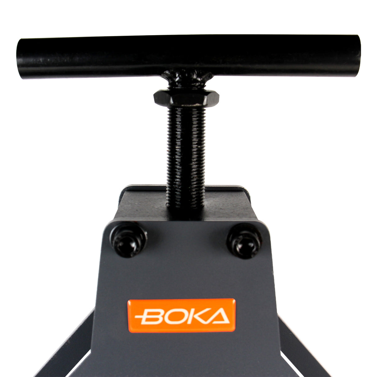 BOKA TR-40 pipe bender, manual roll bending machine for square and rectangular pipes, maximum capacity 40 x 1.5 mm, robust and versatile