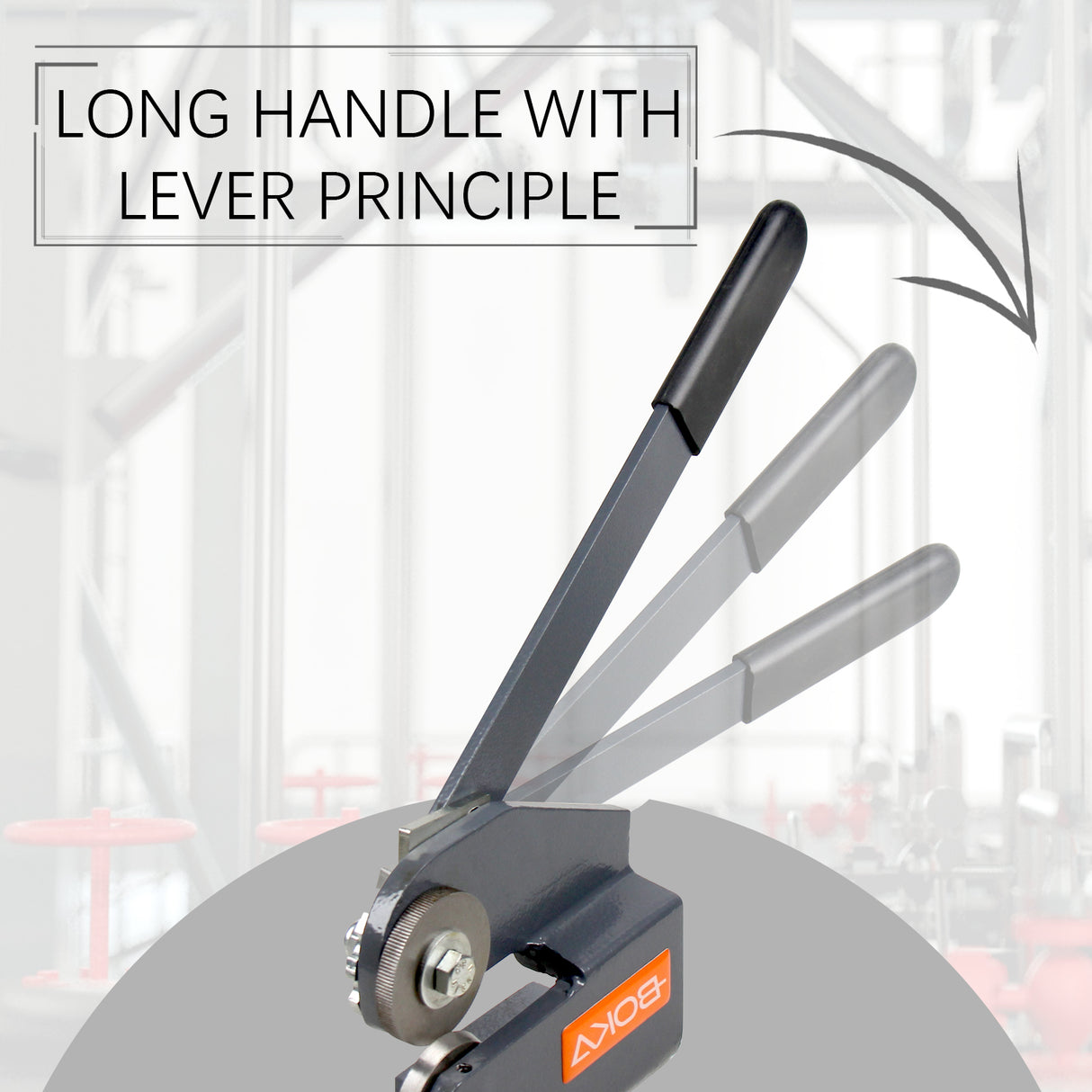 BOKA roller sheet shears MMS-1 roller shears for sheet metal up to 0.8 mm