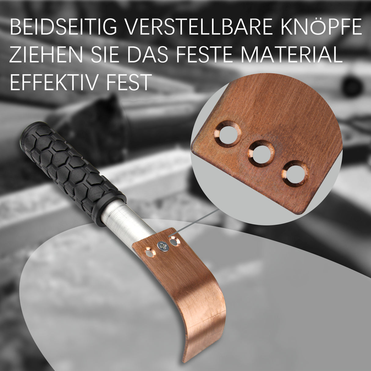 BOKA Copper Welding Aid, 3-piece set: Flat, Curved, Right Angle, 100% Copper