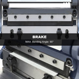 BOKA 3-in-1 Blechbearbeitungsmaschine 200mm, Tafelschere, Biegen & Rundbiegen, Metallbearbeitung, Vielseitige Universalmaschine für Werkstatt & Industrie, 3-IN-1/8