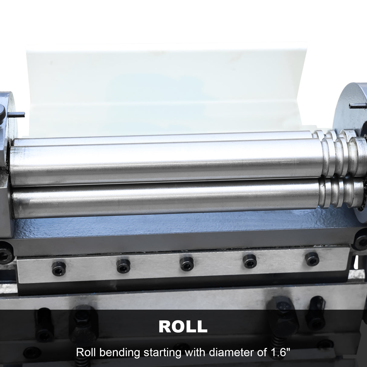 BOKA 3-in-1 Blechbearbeitungsmaschine 200mm, Tafelschere, Biegen & Rundbiegen, Metallbearbeitung, Vielseitige Universalmaschine für Werkstatt & Industrie, 3-IN-1/8