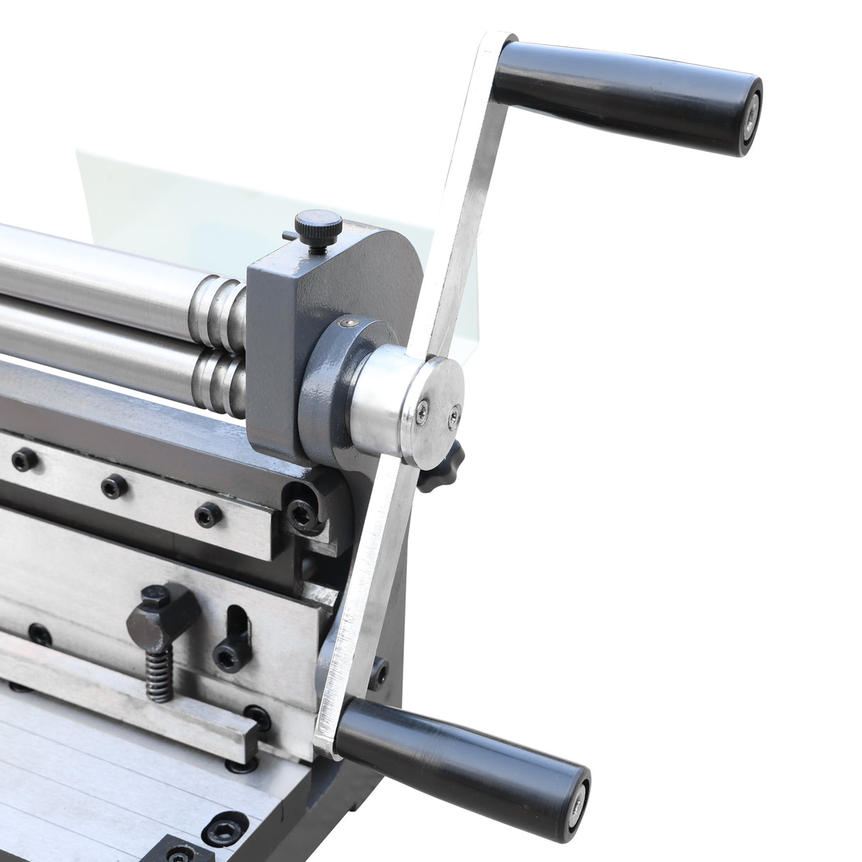 BOKA 3-in-1 Blechbearbeitungsmaschine 200mm, Tafelschere, Biegen & Rundbiegen, Metallbearbeitung, Vielseitige Universalmaschine für Werkstatt & Industrie, 3-IN-1/8