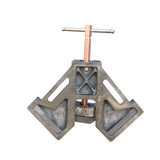 BOKA AC-60 Winkelklemme 90 Grad aus Gusseisen, 60 mm Spannweite, selbstzentriernde Backe, ergonomischer Griff, präzise Winkelfixierung beim Schweißen, Holz- & Metallbearbeitung, Modellbau, DIY