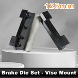 BOKA Biegevorrichtung für Schraubstock, 100–200 mm mit Segmentbiegefingern und Magnethalterung, Abkantbacken für präzises Blechbiegen bis 0–90°