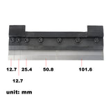 BOKA Biegevorrichtung für Schraubstock, 100–200 mm mit Segmentbiegefingern und Magnethalterung, Abkantbacken für präzises Blechbiegen bis 0–90°