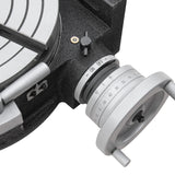 BOKA HV-12 Rundtisch 300 mm, horizontal & vertikal, MT4 Zentrierhülse, 6 T-Nuten, Präzisions-Teilapparat 360°, geeignet für Fräs- & Bohrarbeiten