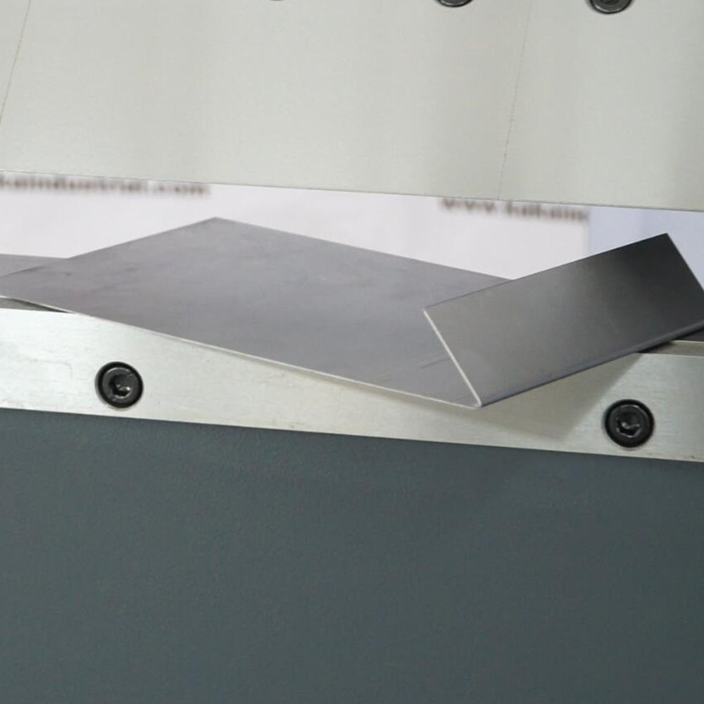 BOKA Abkantbank 1270mm 2,0mm Stahl Fußpedal segmentierter Oberbalken – manuelle Blechbiegemaschine 0–135°, stabile Konstruktion, für Werkstatt & präzise Metallbearbeitung,  PBB-5014