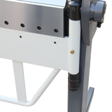 BOKA 1270 mm Schwenkbiegemaschine mit Segmentwerkzeugen, 2,0 mm Stahlblech, 0–135° Biegewinkel, Fußpedal, Kantbank, robuste Stahlkonstruktion, für Stahl/Edelstahl/Aluminium,  PBB-5014A