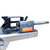 BOKA Rohrausklinker für Rundrohre bis 50 mm, Präzises Kerben 0–45° (Aluminium) / 0–60° (Stahl), mit integriertem Winkelmesser, PN-1/2S
