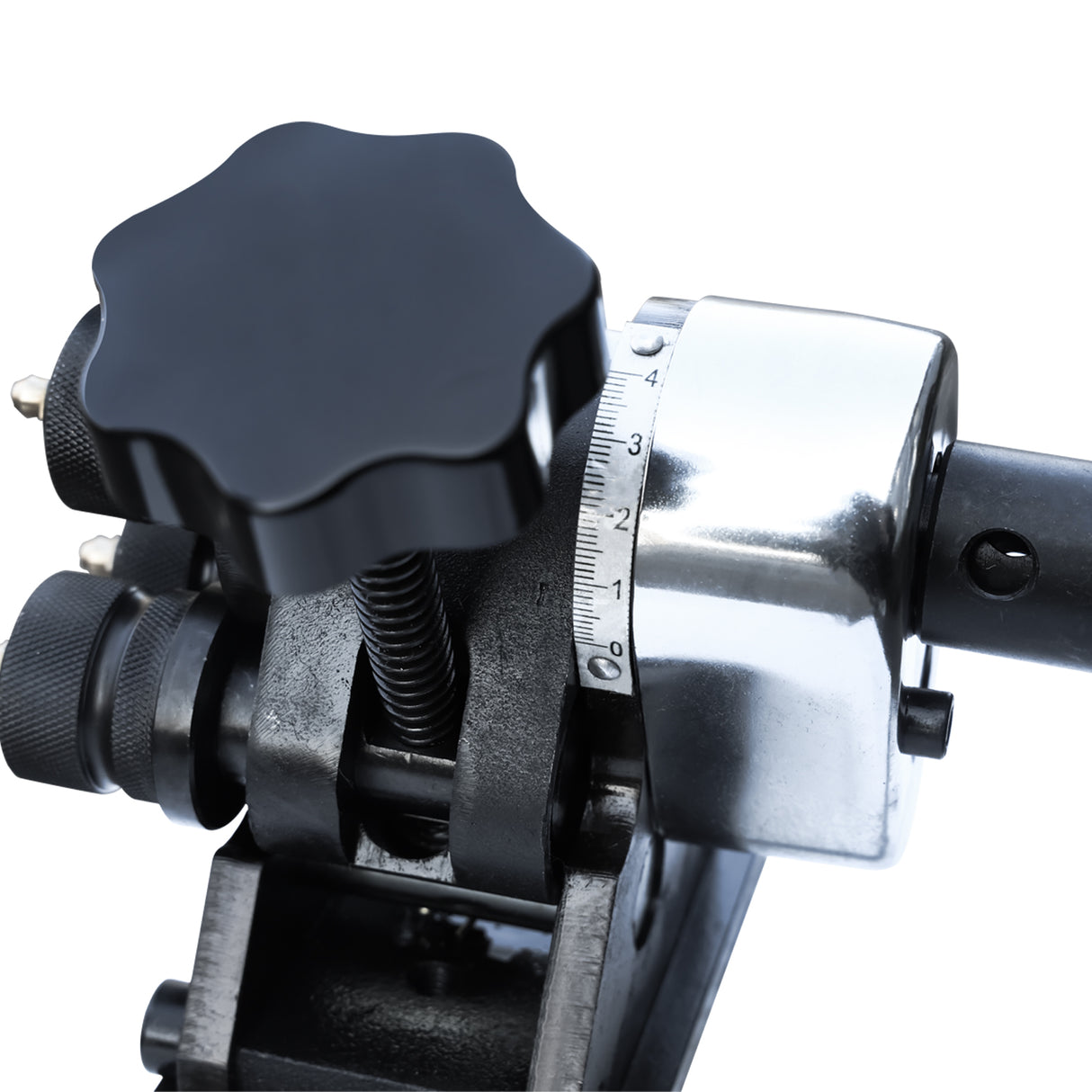 BOKA Ring-Rollenbieger, Rundstahl bis 6,5 mm & Flachstahl bis 25x4 mm, Mindestringdurchmesser 76 mm, benutzerfreundliche Rollenbiegemaschine PR-3