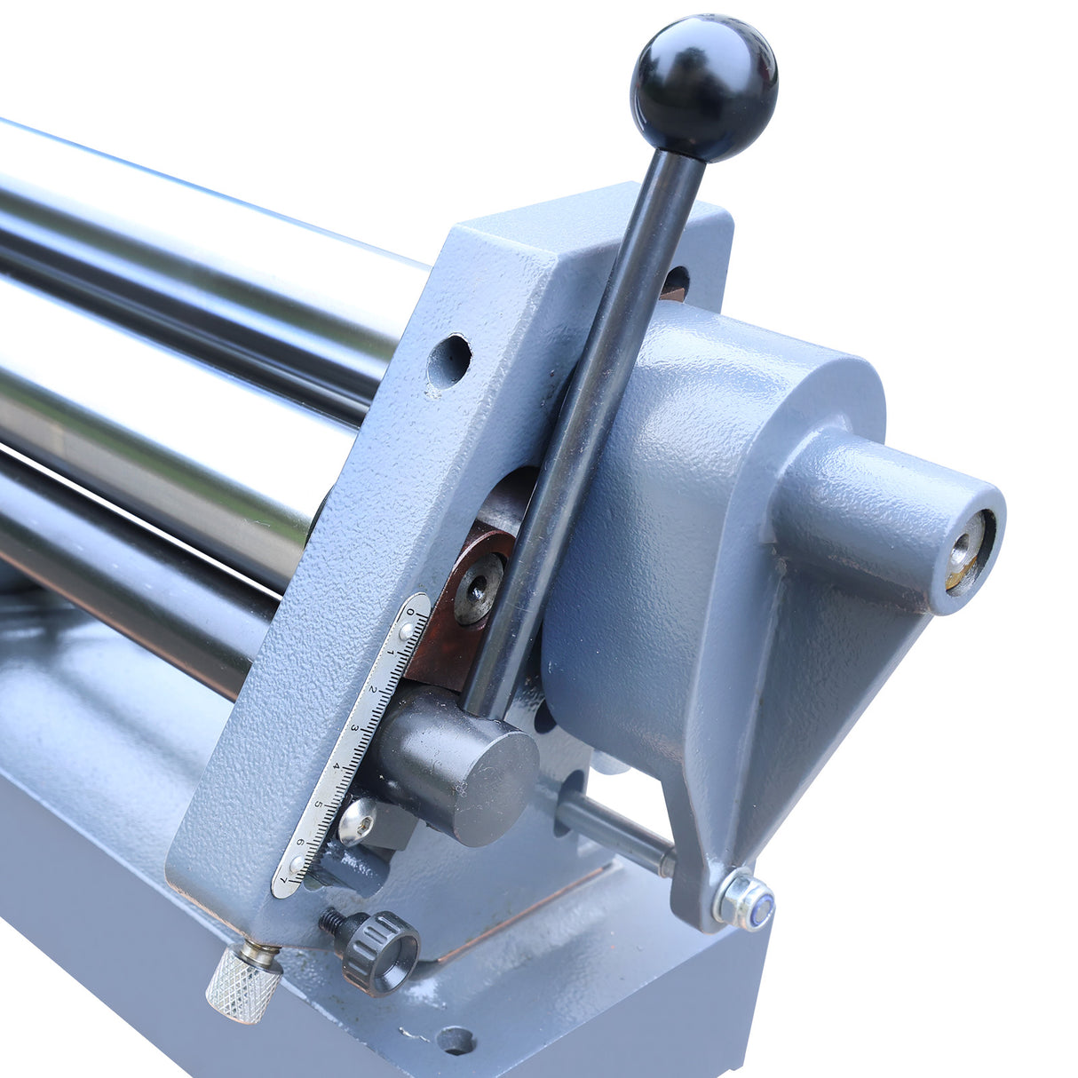 BOKA SR-24 Rundbiegemaschine, 610 mm Walzbreite, 1,5 mm Kapazität für weichen Stahl, manuelle Metallbiegemaschine, kompakt und langlebig