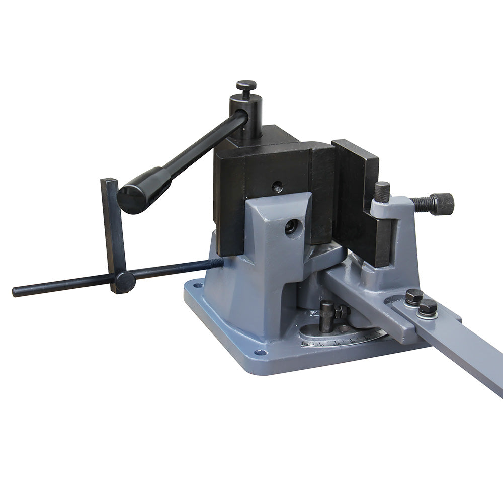 BOKA Universal Winkelbieger UB-100 | Profi Biegemaschine für Rinneisen & Betonarmierung | 120° Biegewinkel + 5 Matrizen