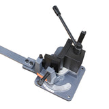 BOKA Universal Winkelbieger UB-100 | Profi Biegemaschine für Rinneisen & Betonarmierung | 120° Biegewinkel + 5 Matrizen