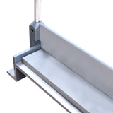 BOKA Abkantbank 460 mm, tragbares Mini-Biegewerkzeug, Materialstärke: Aluminium bis 1,5 mm, Stahl bis 0,9 mm, Biegewinkel 0–90° einstellbar, W-1818