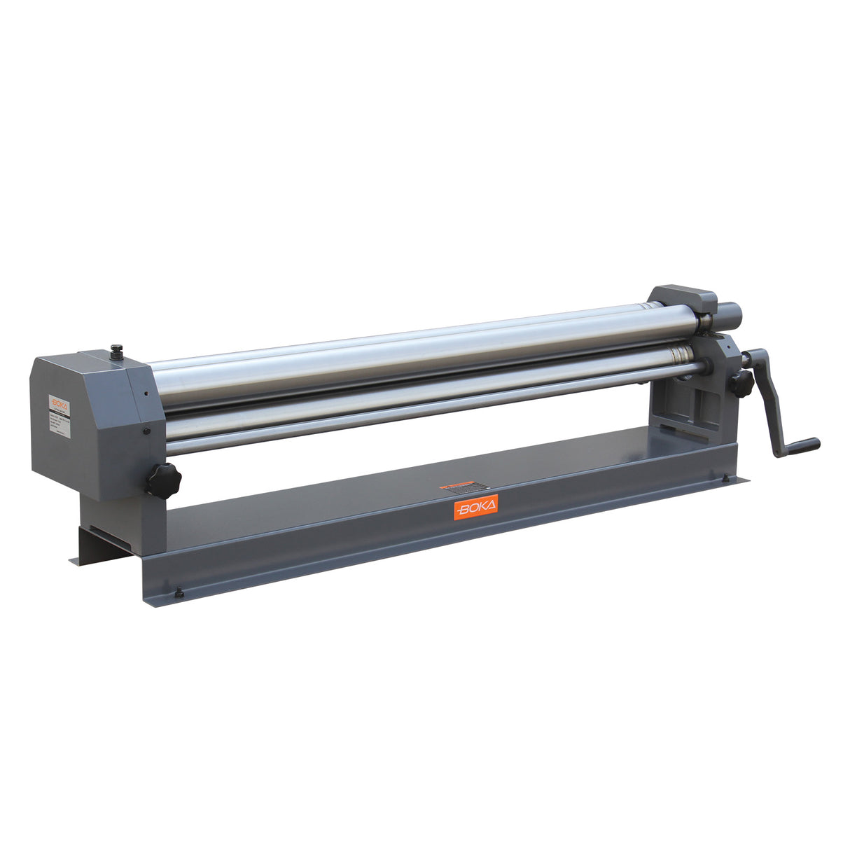 BOKA Rollenbördelmaschine, Blechwalzenmaschine mit abnehmbaren Walzen, 1300 mm 3-Walzen-Rundbiegemaschine für Blech und Rohre W01-5116